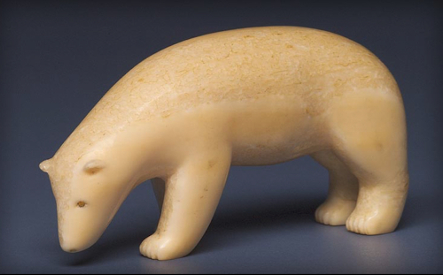 Ours-ivoire-art historique Inuit